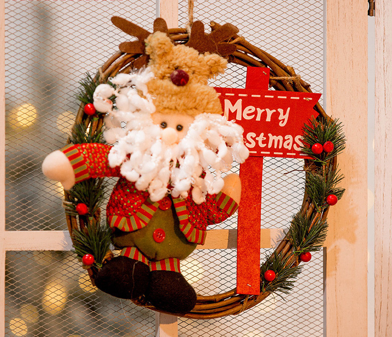 Διακοσμητικό στεφάνι Χριστουγέννων σε διάφορα μοντέλα