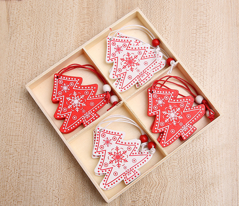 Dekoratīvo rotaļlietu komplekts Ziemassvētku eglītei