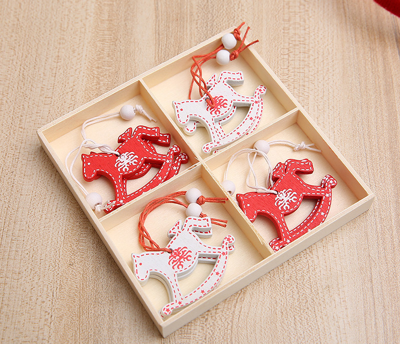 Dekoratīvo rotaļlietu komplekts Ziemassvētku eglītei