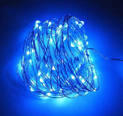 Dekoratív karácsonyi fények 10 m hosszúsággal