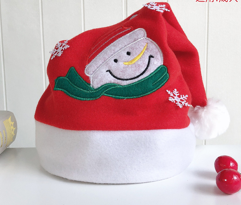 Ünnepi karácsonyi sapka különböző modellekben