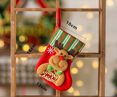 Dekoratív karácsonyi zokni többféle modellben