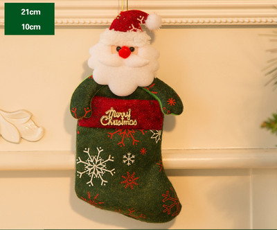 Dekoratív karácsonyi zokni többféle modellben