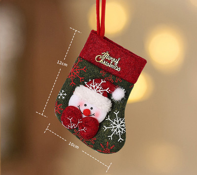 Dekoratív karácsonyi zokni többféle modellben