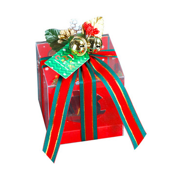 Σετ από 10 κουτιά δώρων Χριστουγέννων με τρισδιάστατα στοιχεία