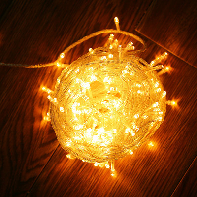 Χρωματιστά Χριστουγεννιάτικα φώτα μεγέθους 10 μέτρων