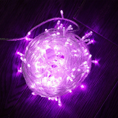 Χρωματιστά Χριστουγεννιάτικα φώτα μεγέθους 10 μέτρων