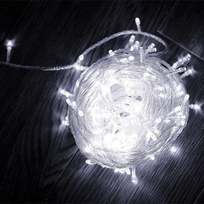 Χρωματιστά Χριστουγεννιάτικα φώτα μεγέθους 10 μέτρων