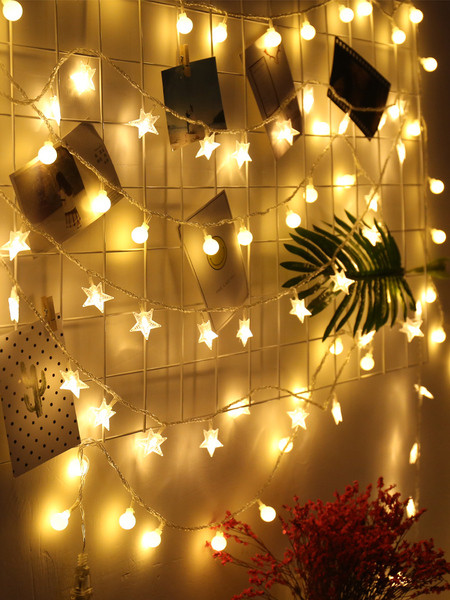 5 méteres csillag alakú karácsonyi fények