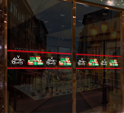 Karácsonyi öntapadós matricák - többféle modell