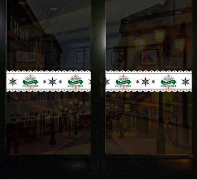 Karácsonyi öntapadós matricák - többféle modell