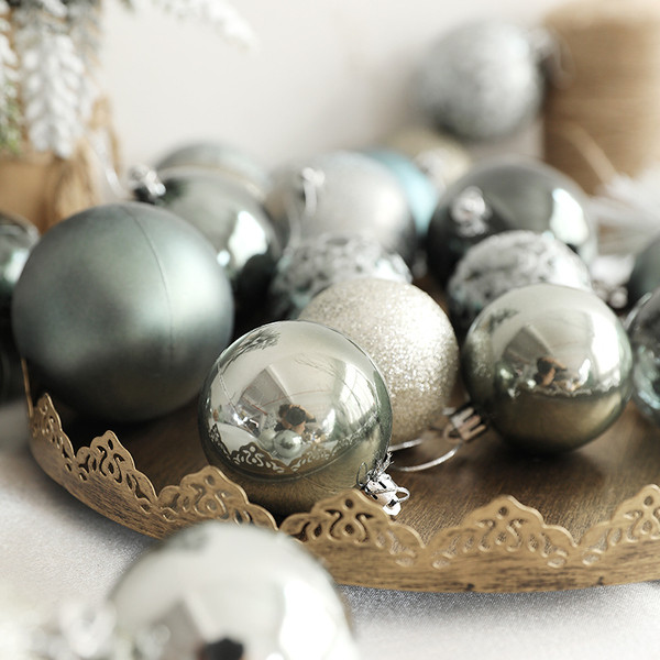 Karácsonyi játékok készlete a karácsonyfához