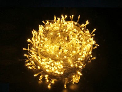 Božićne trepćuće lampice veličine 10 metara