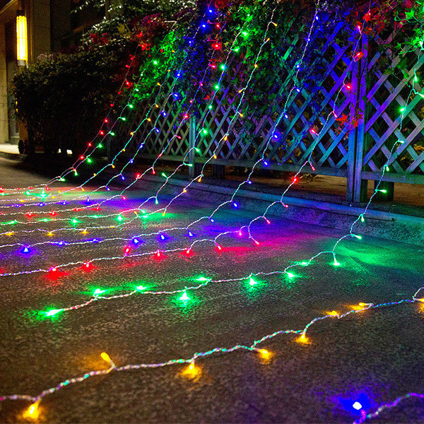 Χριστουγεννιάτικα φώτα που αναβοσβήνουν με μέγεθος 10 μέτρων