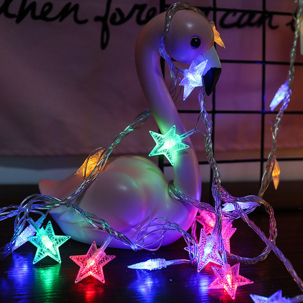 Karácsonyi színes fények 2 és 3 méteres méretben