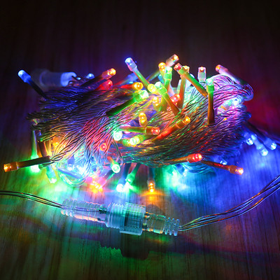 10 méteres karácsonyi fények többféle színben