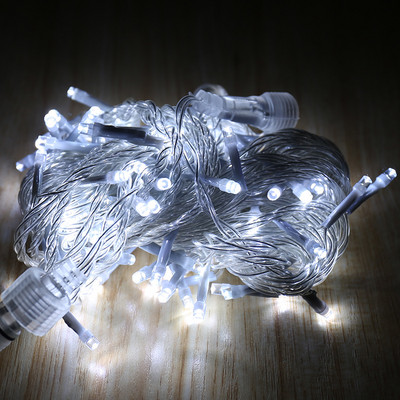 10 méteres karácsonyi fények többféle színben