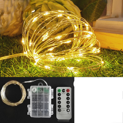 Χριστουγεννιάτικα φώτα LED με τηλεχειριστήριο