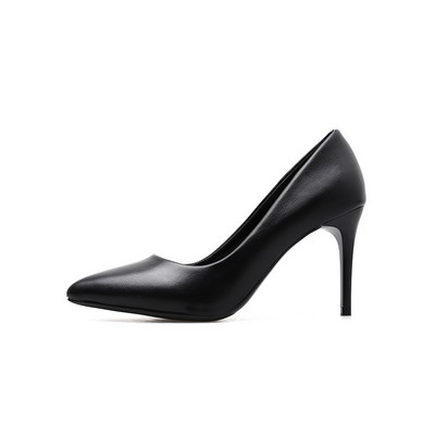 Öko velúrból vagy öko bőrből készült női cipők 5,5 és 8,5 cm sarokmagassággal