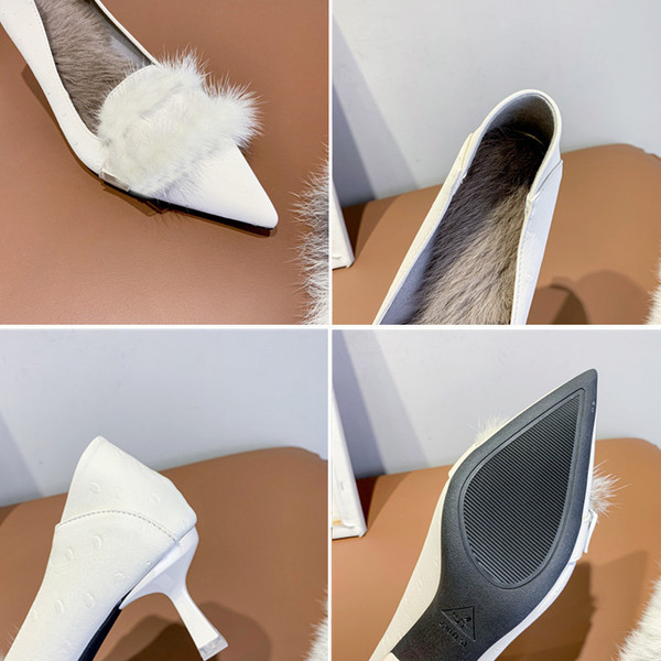 Modern női cipő pehellyel és 5 cm-es sarokkal, két modellben