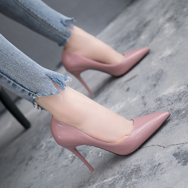 Novi model lakiranih cipela običan model sa petom 6,8 ili 10 cm