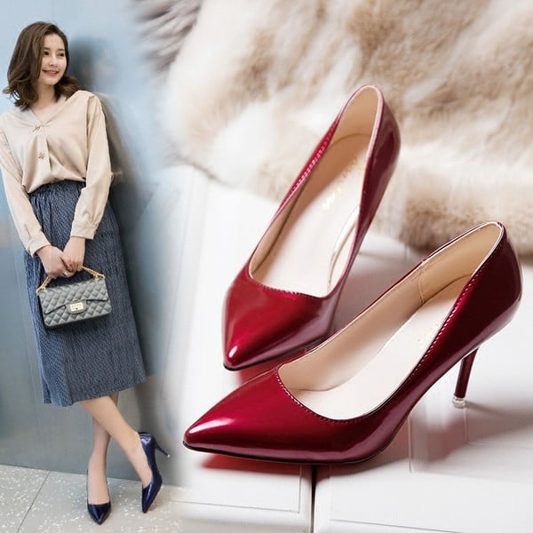 Κομψά γυναικεία παπούτσια με  τακούνι 7 ή 10 cm