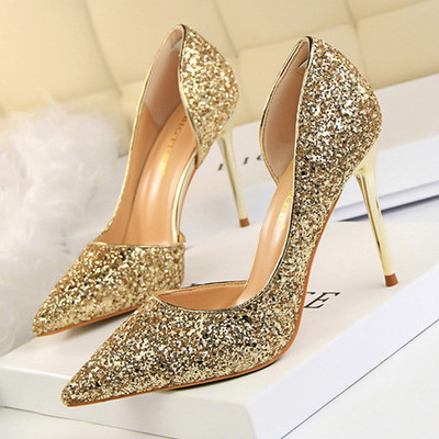 Pantofi moderni de dama cu toc inalt in tocuri de 9,5 cm