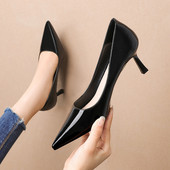Stílusos modern cipő 6 cm-es sarokkal, két modellben