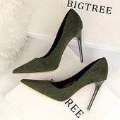 Női velúr cipő sima modell