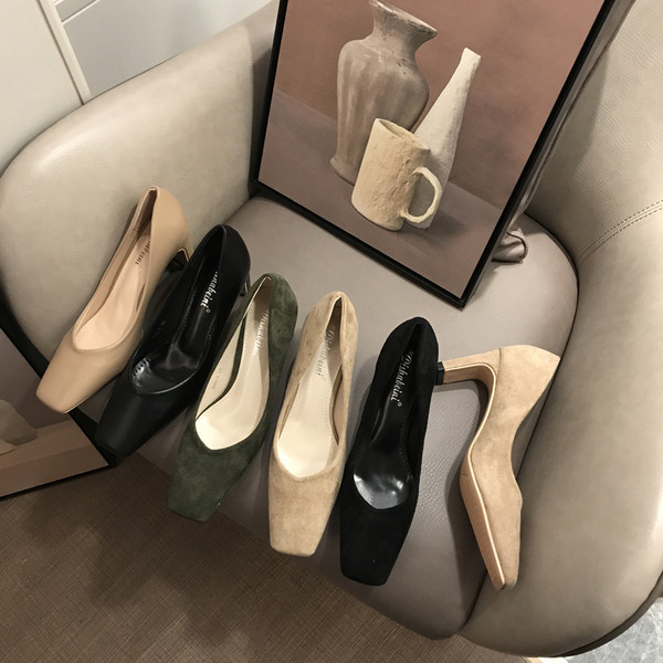 Pantofi moderni de dama - cu inaltimea tocului de 6 cm