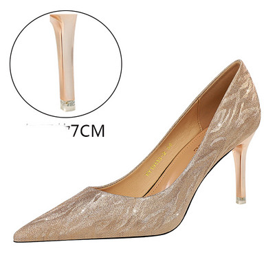 Elegantne ženske cipele na špic s petom od 10 cm ili 7 cm