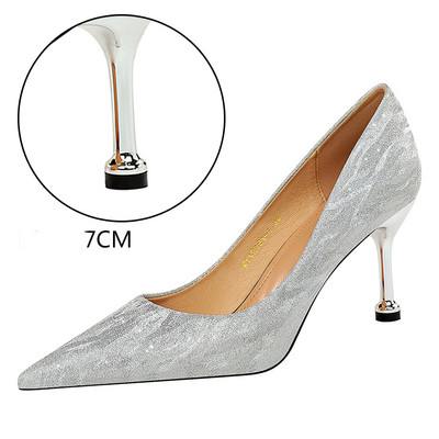 Elegantne ženske cipele na špic s petom od 10 cm ili 7 cm