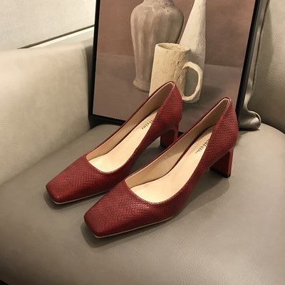 Női alkalmi cipő műbőr sarokkal