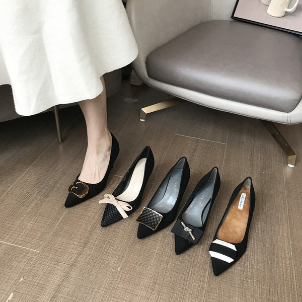 Női alkalmi sarkú cipők - különböző modellek