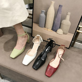 Női alkalmi cipő eco-bőr pántos rögzítéssel