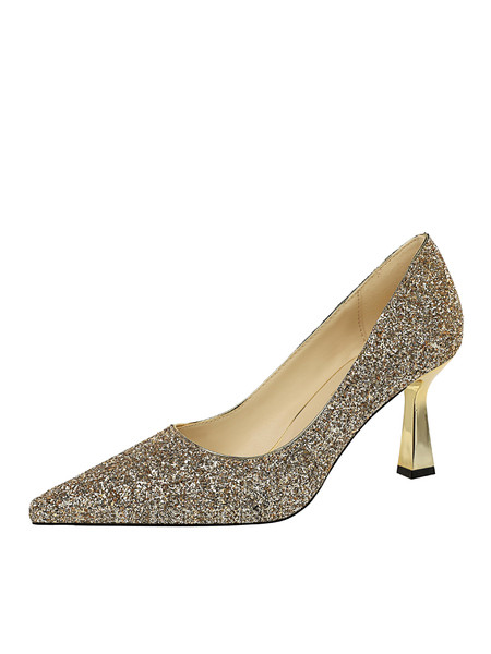 Izoštreni model ženskih cipela na petu debljine 7,5 cm - više modela