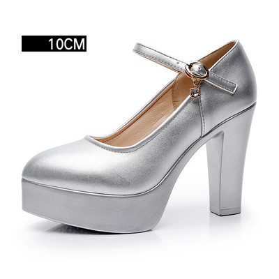 Ženske casual cipele s platformom i debelom petom s remenčićima