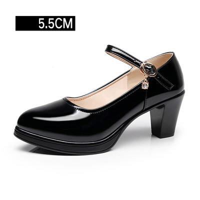 Ženske casual cipele s platformom i debelom petom s remenčićima