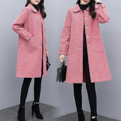 Нов модел дамско палто с джобове в няколко цвята