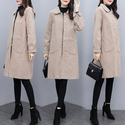 Нов модел дамско палто с джобове в няколко цвята