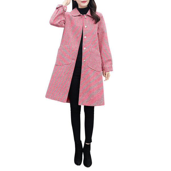 Нов модел дамско палто с джобове в няколко цвята