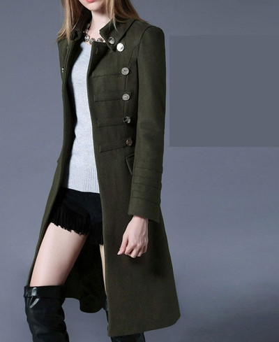 Elegáns női hosszúkabátos modell, télre is alkalmas