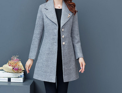 Μοντέρνο γυναικείο μάλλινο παλτό -διάφορα μοντέλα