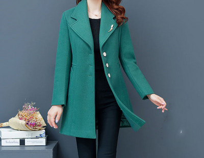 Μοντέρνο γυναικείο μάλλινο παλτό -διάφορα μοντέλα
