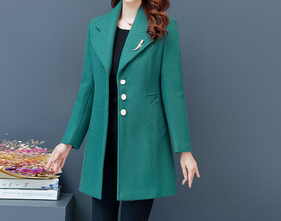 Μοντέρνο γυναικείο μάλλινο παλτό -διάφορα μοντέλα