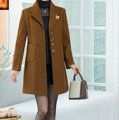 Μοντέρνο γυναικείο μάλλινο παλτό -διάφορα μοντέλα