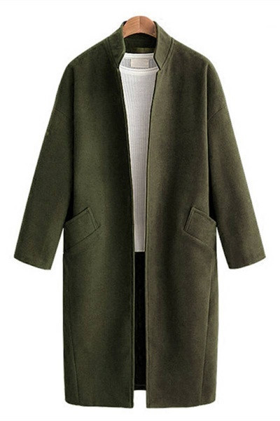 Új modell őszi kabát széles modell rögzítés nélkül