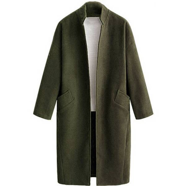 Új modell őszi kabát széles modell rögzítés nélkül