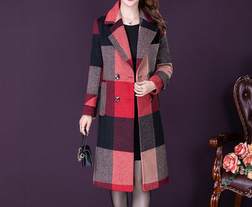 Modern női hosszú kabát gombokkal - több modell