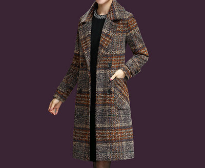 Modern női hosszú kabát gombokkal - több modell